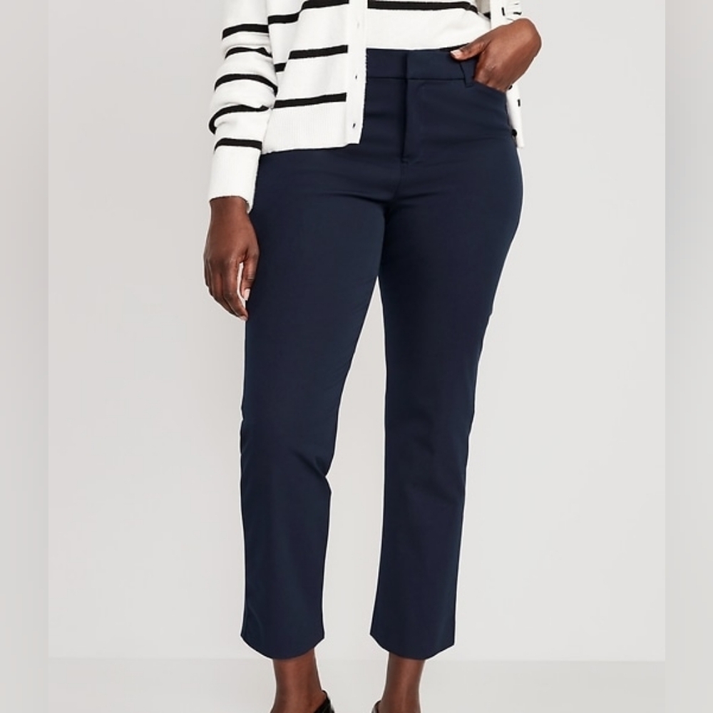 Old Navy Pixie High Rise Straight Pants NWT